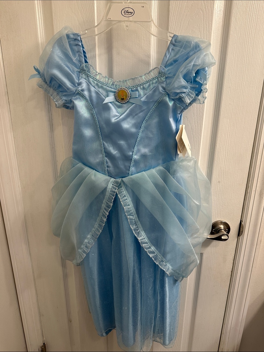 NWT DISNEY PRINCESS CINDERELLA Costume. Size M 7-8 FREE SHIPPING!!